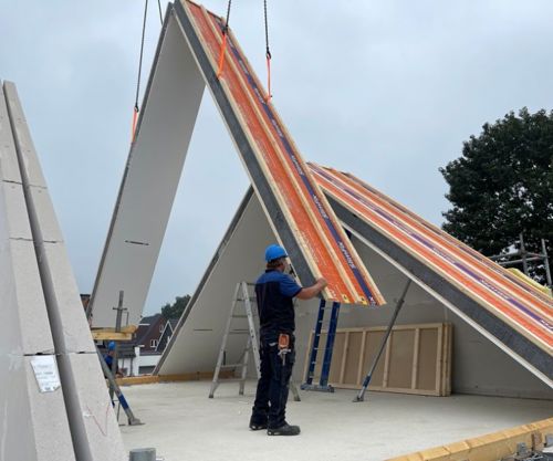 prefab dakelementen IsoBouw